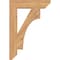 Ekena Millwork Westlake Slat Smooth Bracket, Western Red Cedar, 3 1/2"W x 18"D x 26"H BKT04X18X26WTL06SWR - alternate 3